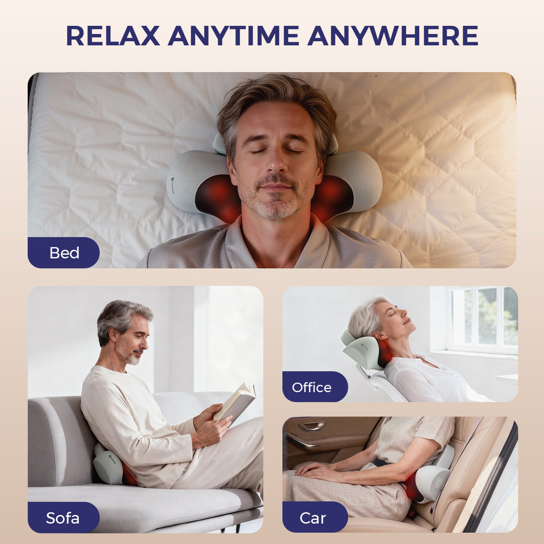 NeckRelief Pro-Cordless Massager