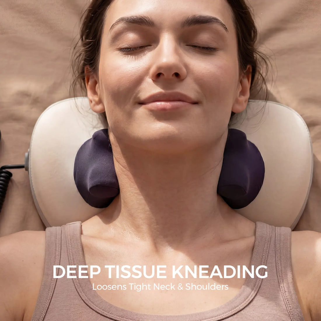 NeckRelief GripPro | Shiatsu Neck Kneading Massage Pillow
