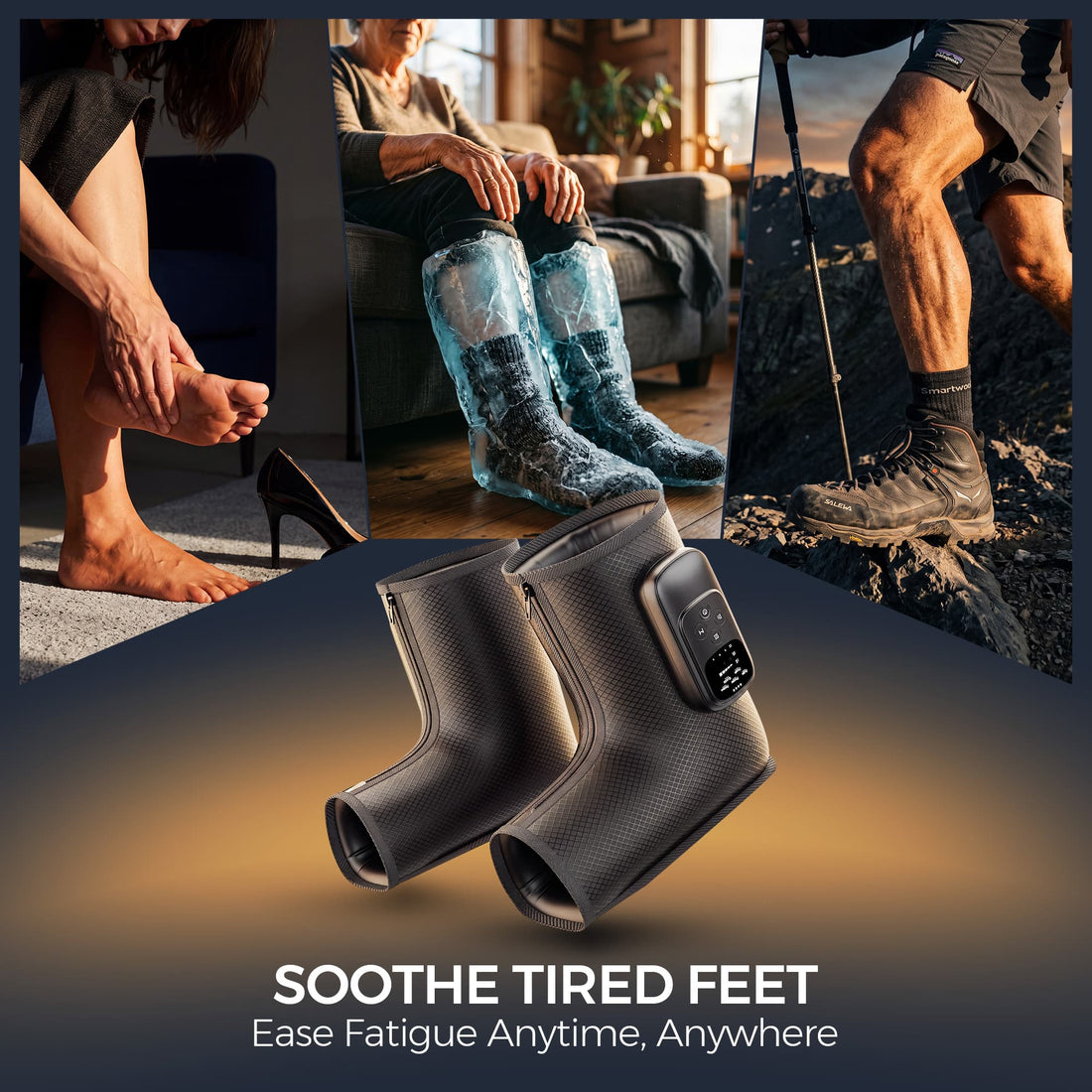 FootSoothy Pro | Air Compression Leg & Foot Massager