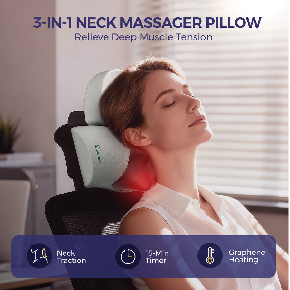 NeckRelief Pro-Cordless Massager