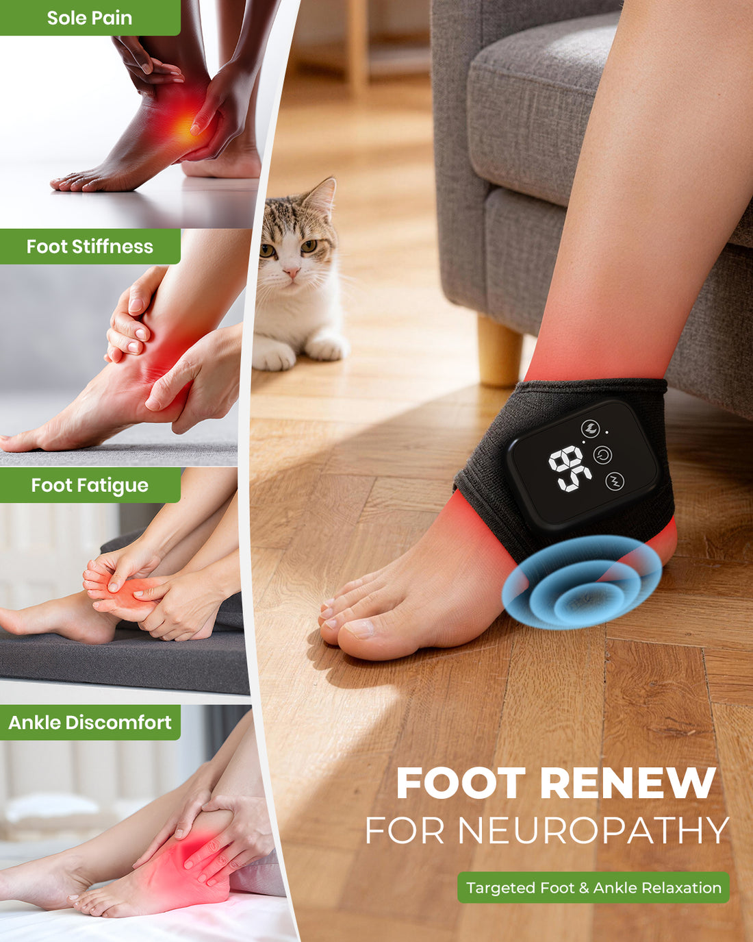 Electric Foot Ankle Massager