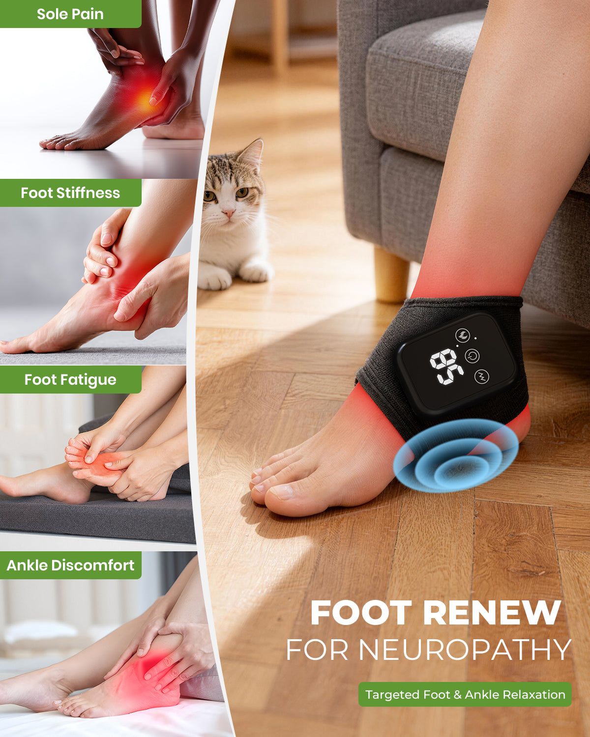 Electric Foot Ankle Massager
