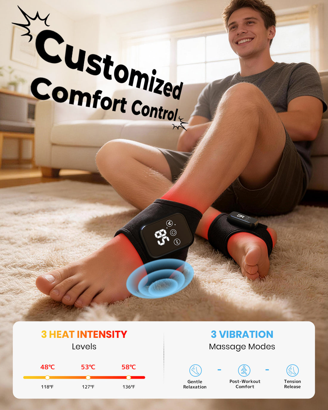 Electric Foot Ankle Massager