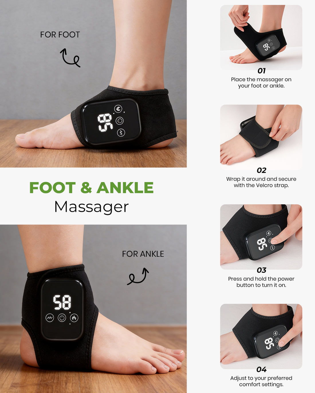 Electric Foot Ankle Massager
