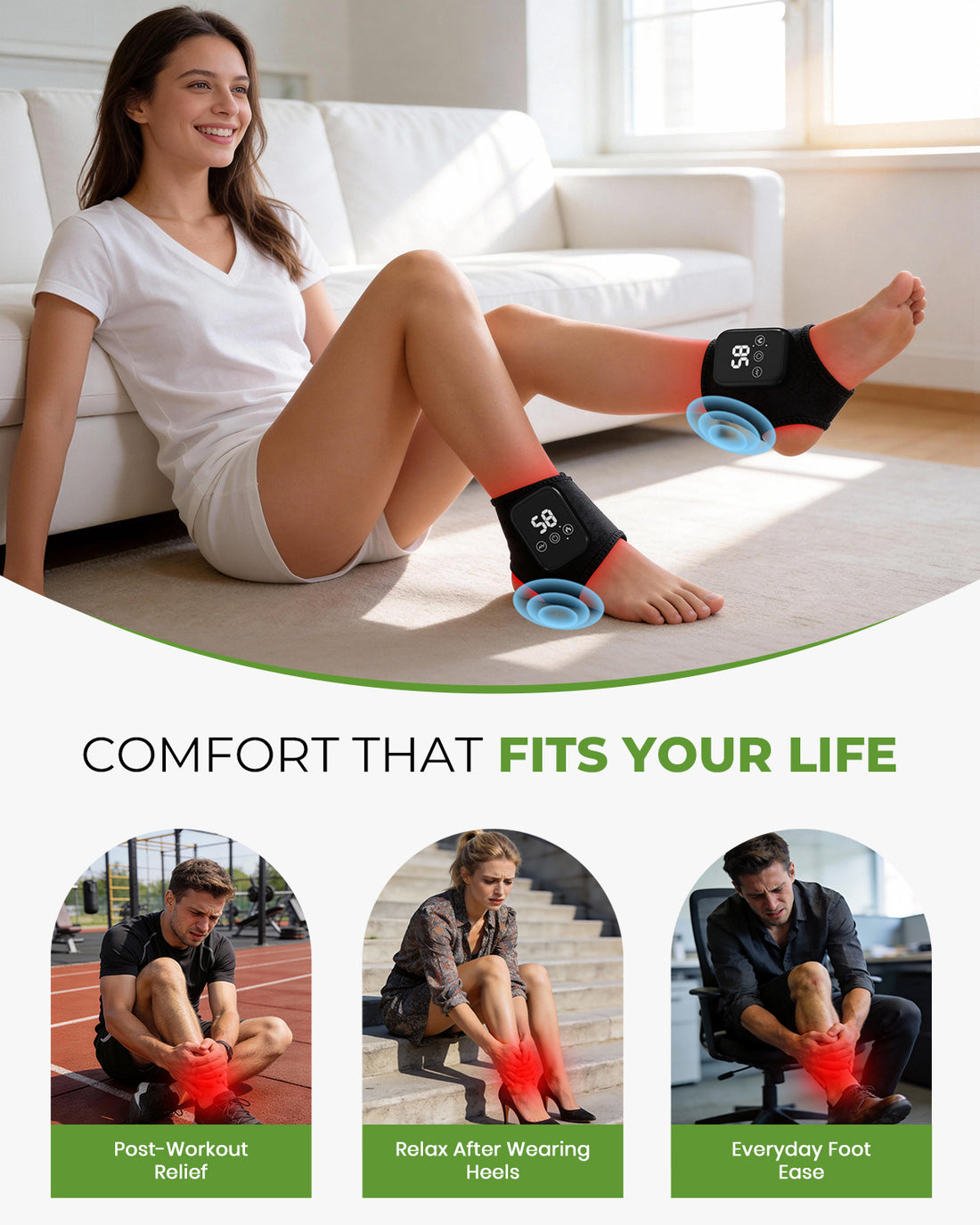 Electric Foot Ankle Massager