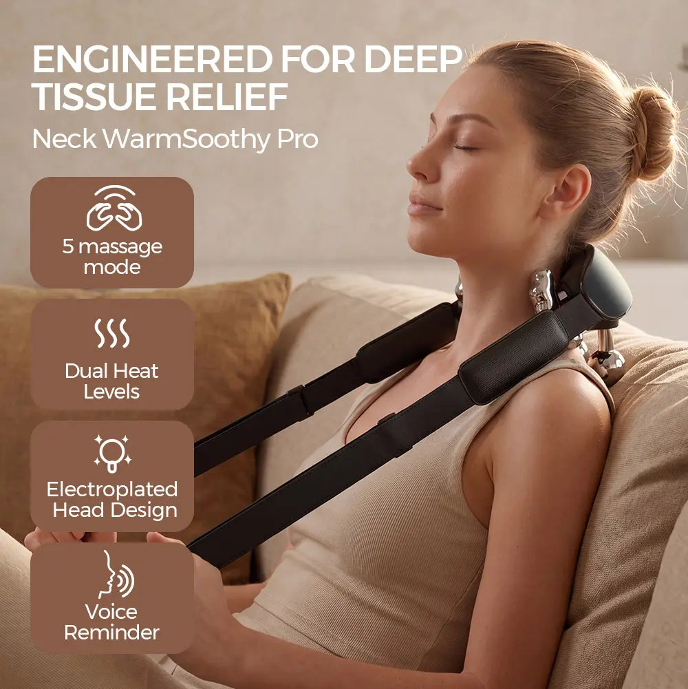 Neck WarmSoothy Pro | Premium Heated Shiatsu Neck & Shoulder Massager