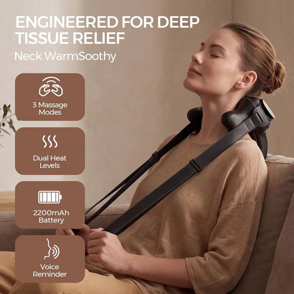 Neck WarmSoothy | Heated Shiatsu Neck & Shoulder Massager