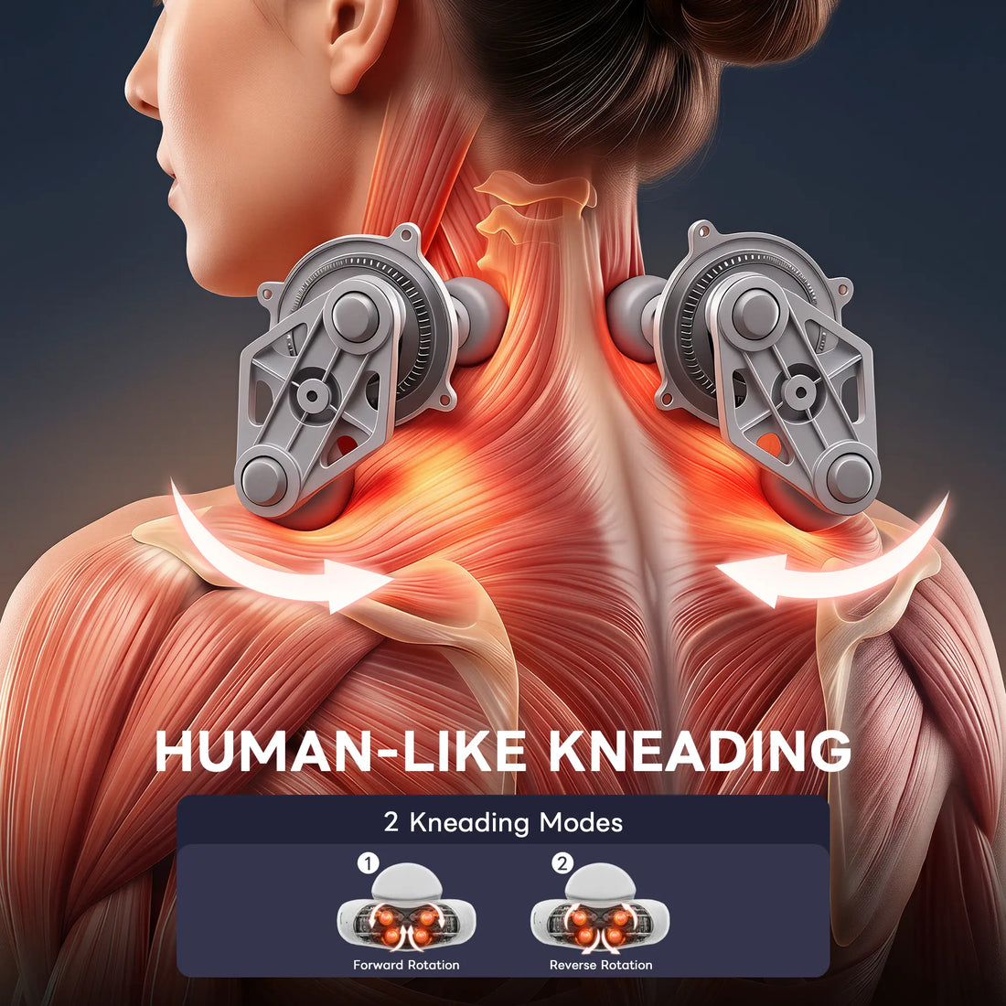 NeckRelief Massager | Ergonomic  Neck Massager Pillow